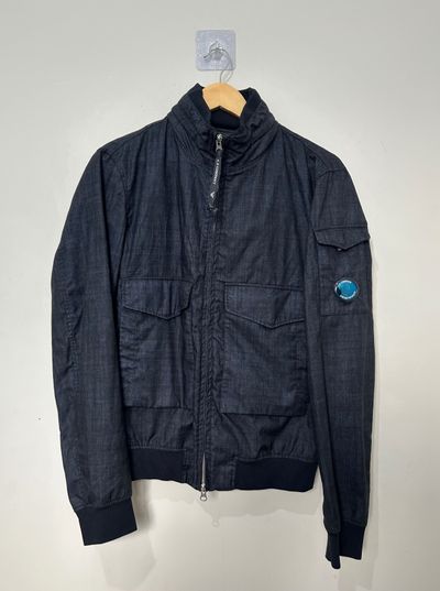 CP Company x Armani Wool Gum Bomber Jacket