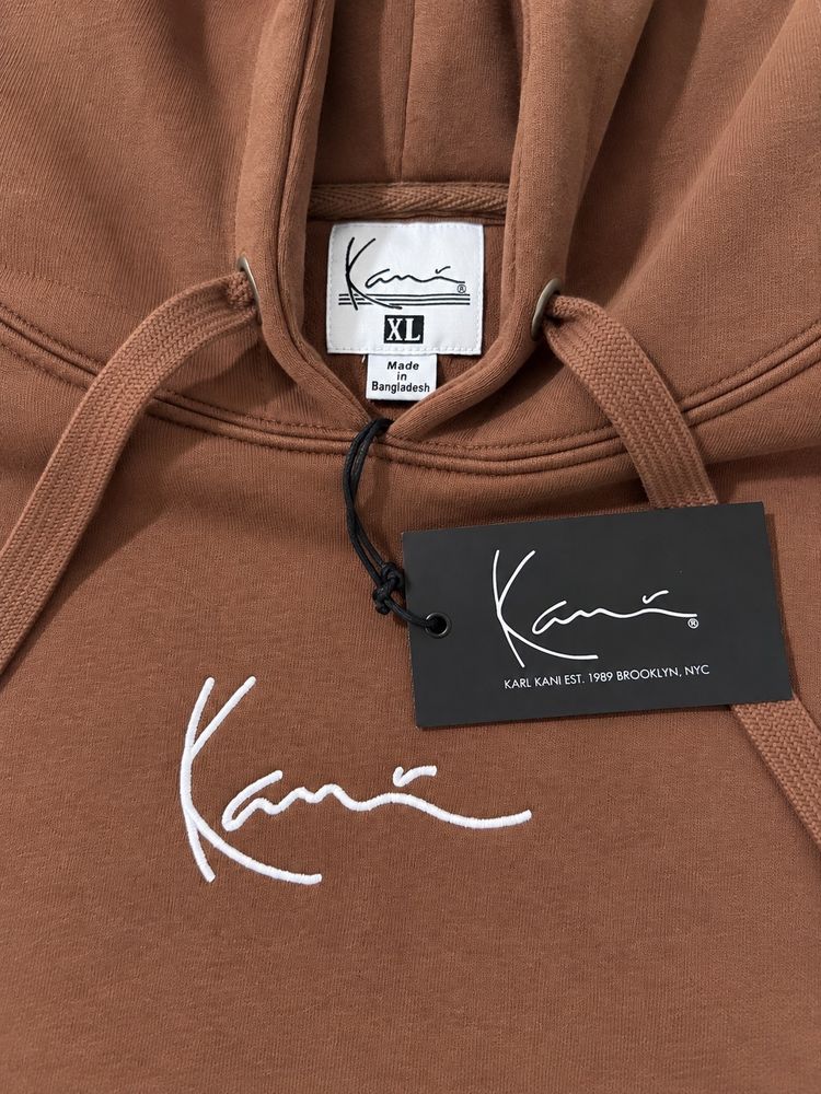 Karl Kani Brown Hoodie imagen 3