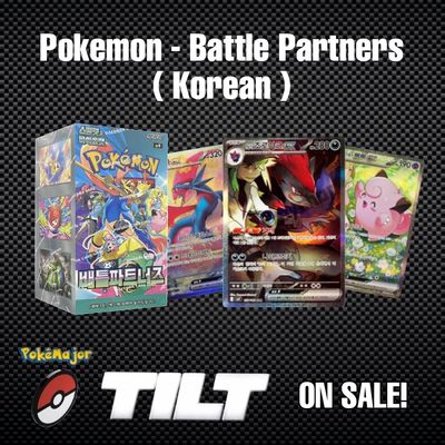 1x Pokemon - Battle Partners Korean Booster Pack