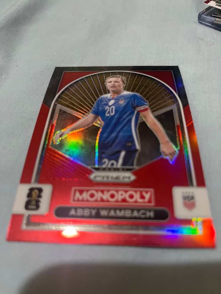 Monopoly Abby Wambach Trading Card