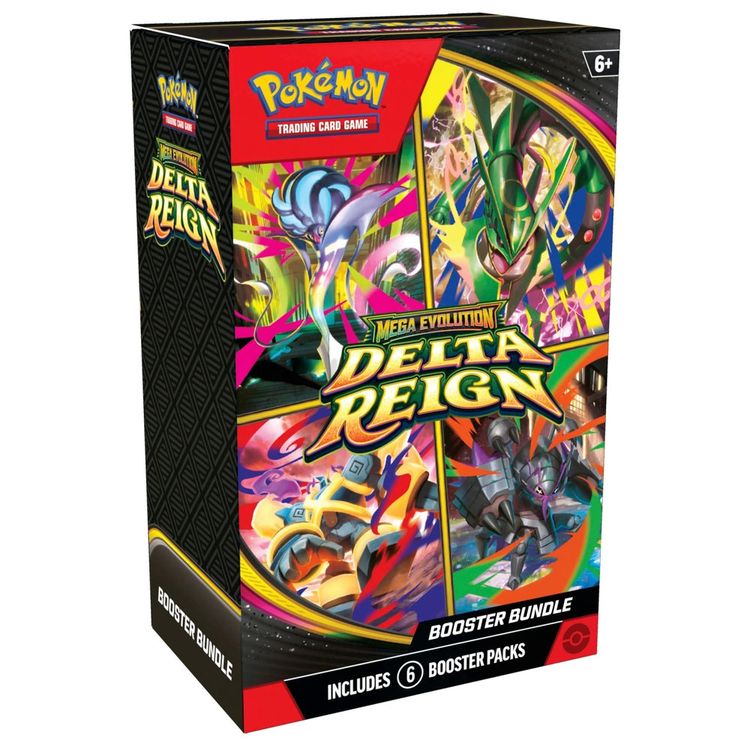 Pokémon TCG: Mega Evolution — Delta Reign Booster Bundle (6 Packs) image 1
