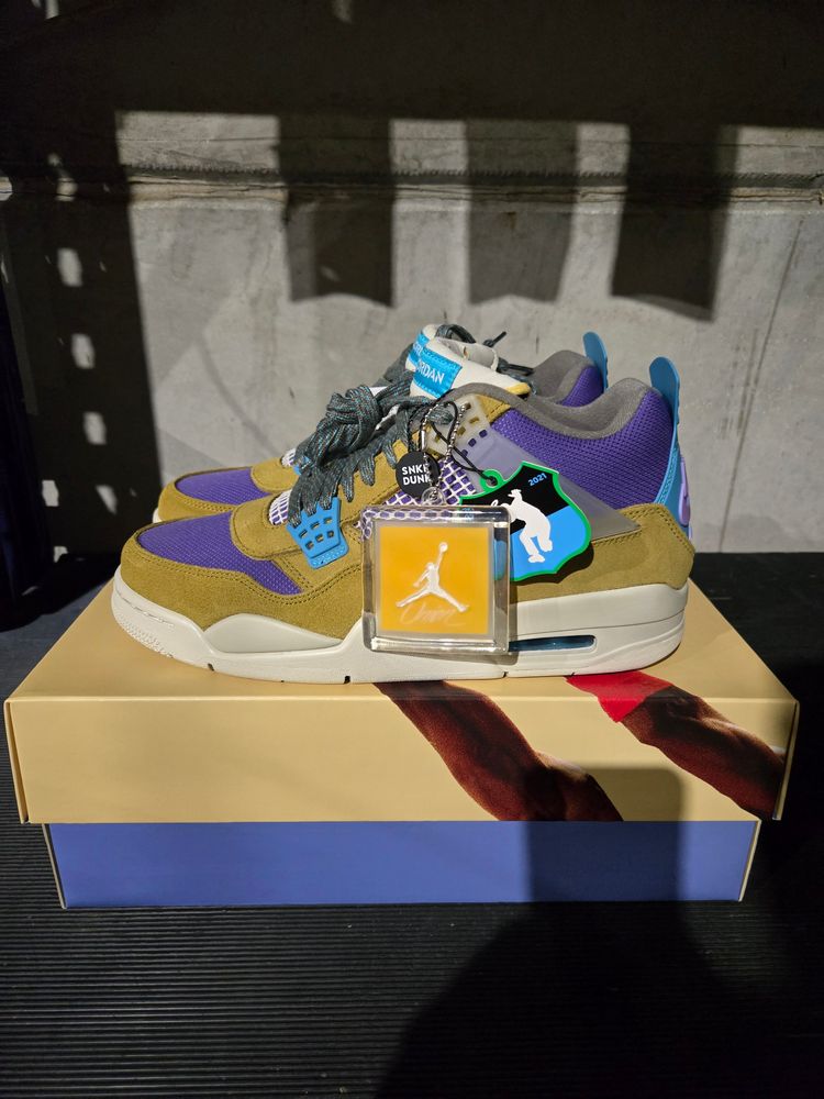 A-999441 Jordan 4 Retro SP 30th Anniversary Union Desert Moss New In Box