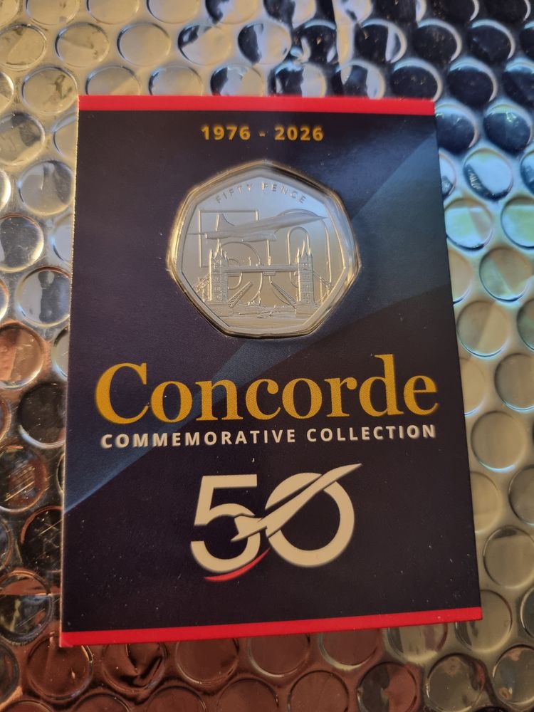 Commemorative Coin Collection concorde 2026 