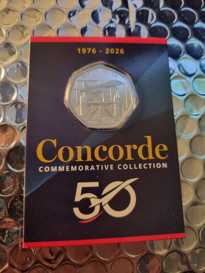 Commemorative Coin Collection concorde 2026