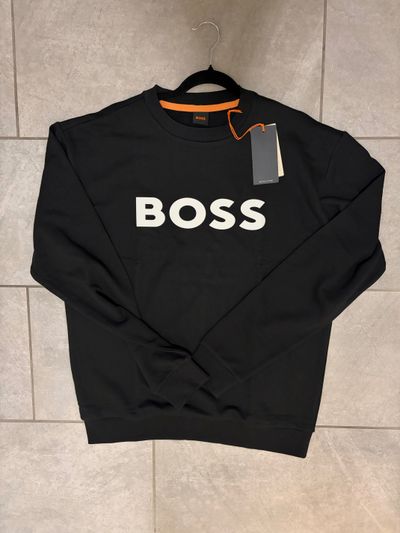 Hugo Boss jumper “ BLACK white boss “ S
