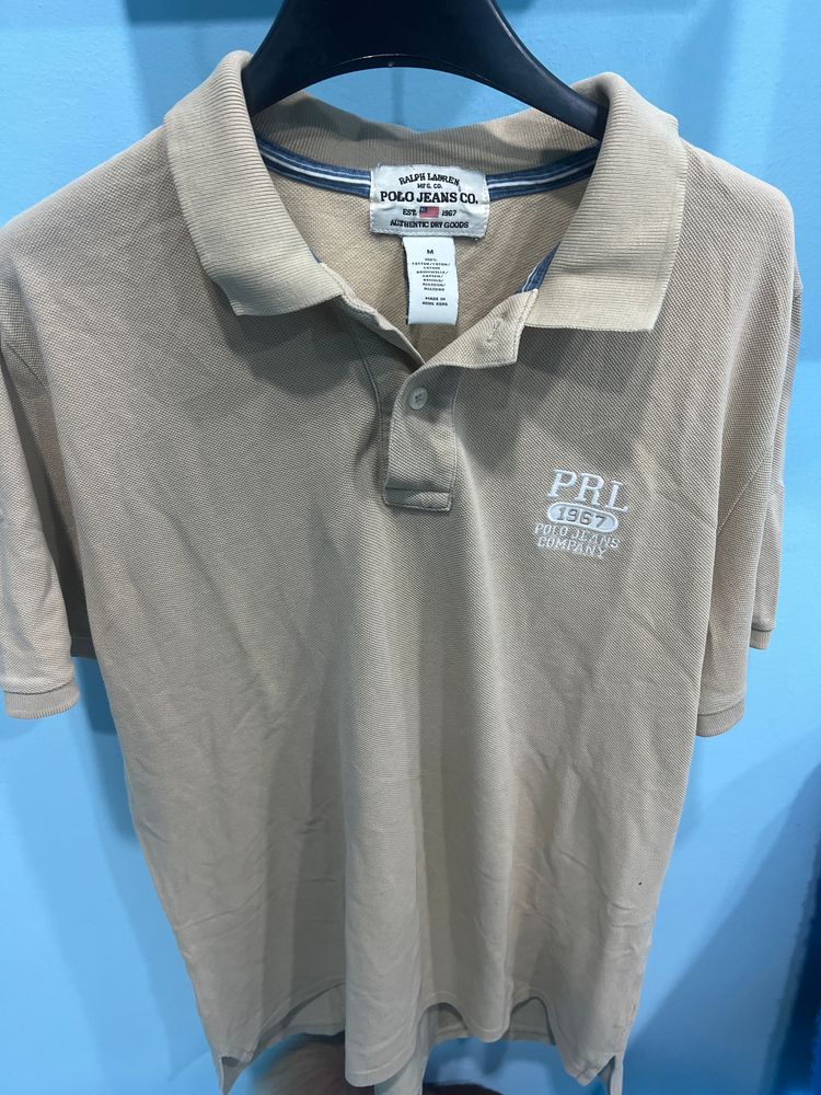 Ralph Lauren  Ralph Lauren Polo Jeans Co. Beige Polo Shirt product image