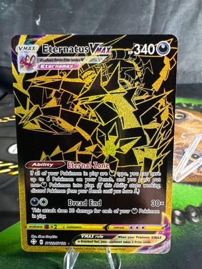 Eternatus Vmax Pokémon Trading Card