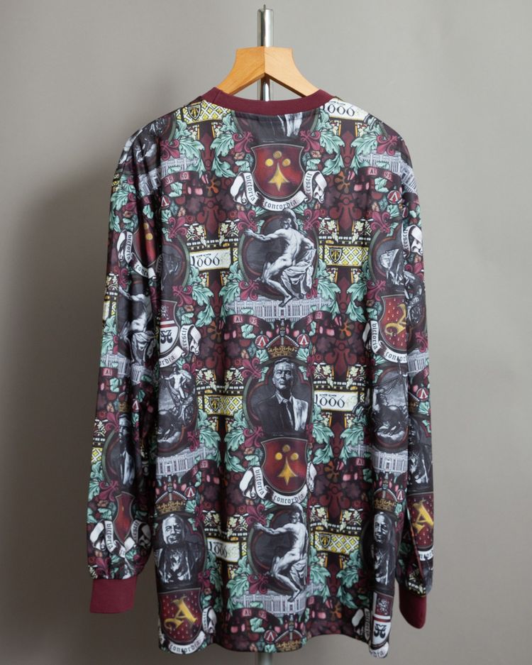 Aries X Arsenal long sleeve printed shirt image 2