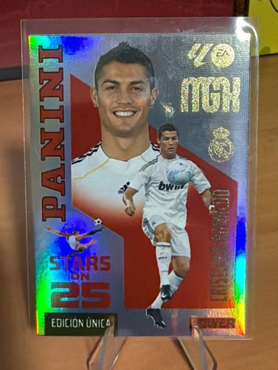 Panini Stars On 25 Cristiano Ronaldo MGK 25