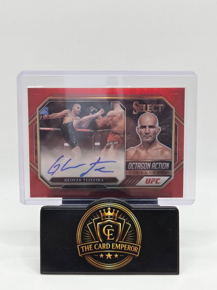 Glover Teixeira (Light Heavyweight) 29/99 Autographed Card Select UFC 2023 imagen 1