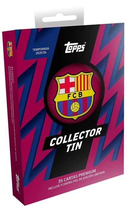 Topps Tin Collector FC BARCELONA 2025 26 product image