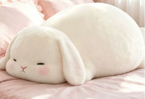 Other White Plush Bunny Pillow And Stuffed Toy product image