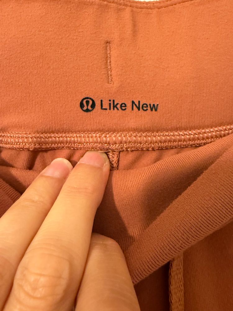 Immagine di Rust Orange Jogger leggings Lululemon UK 16 6