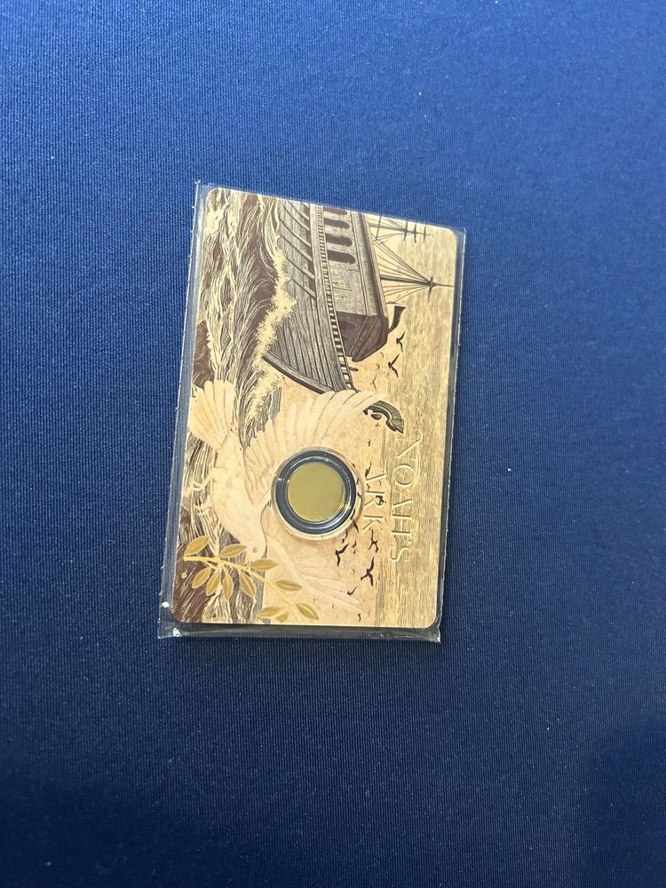 1/1000th gold noah ark 