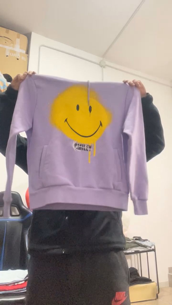 Karl Kani felpa karl kani x smiley xs s  product image