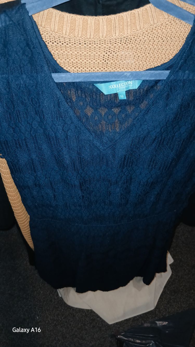 Other Blue lace cover up product image