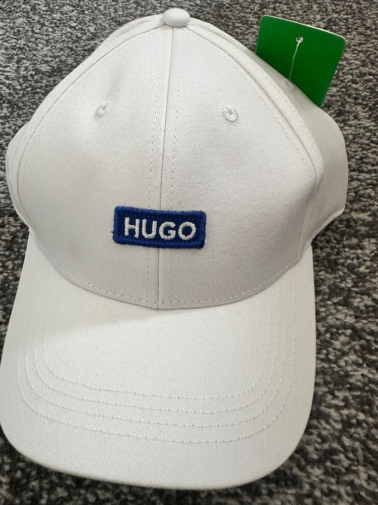 Hugo White Baseball Cap