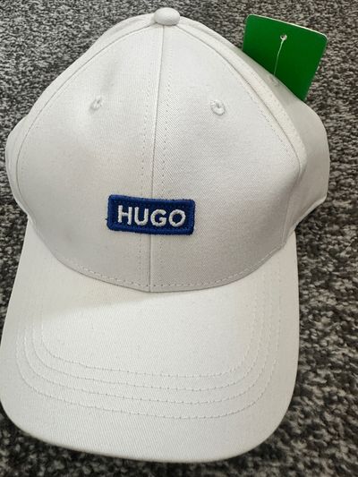 Hugo White Baseball Cap