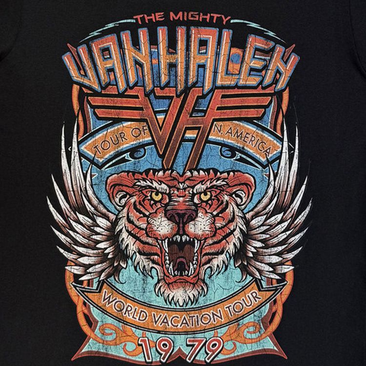 Van Halen World Tour Premium Carbon T Shirt 2