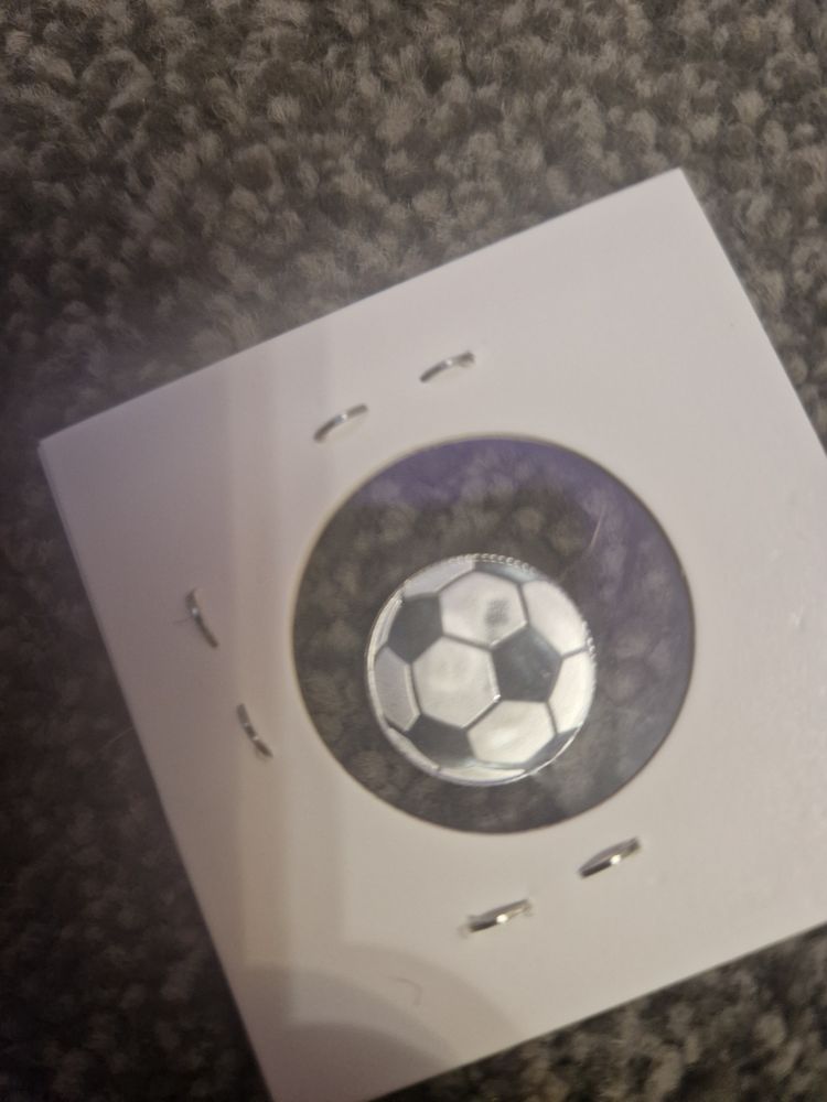1g 999 silver football  imagen 2