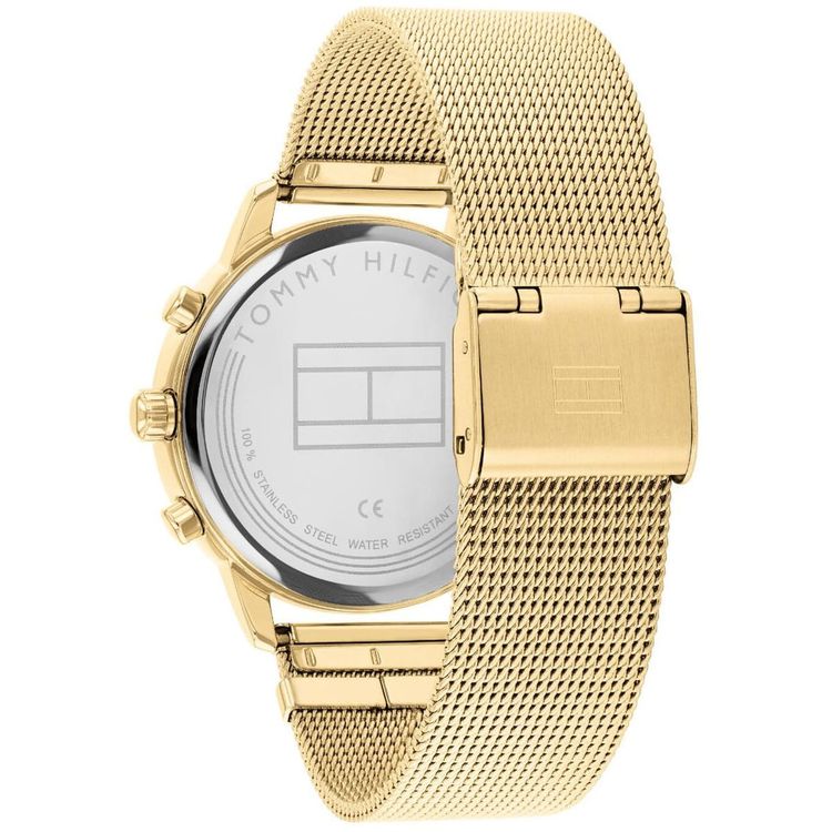 Tommy Hilfiger Women’s Watch Stainless Steel Gold Mesh Strap With Gold Dial 1782302 5