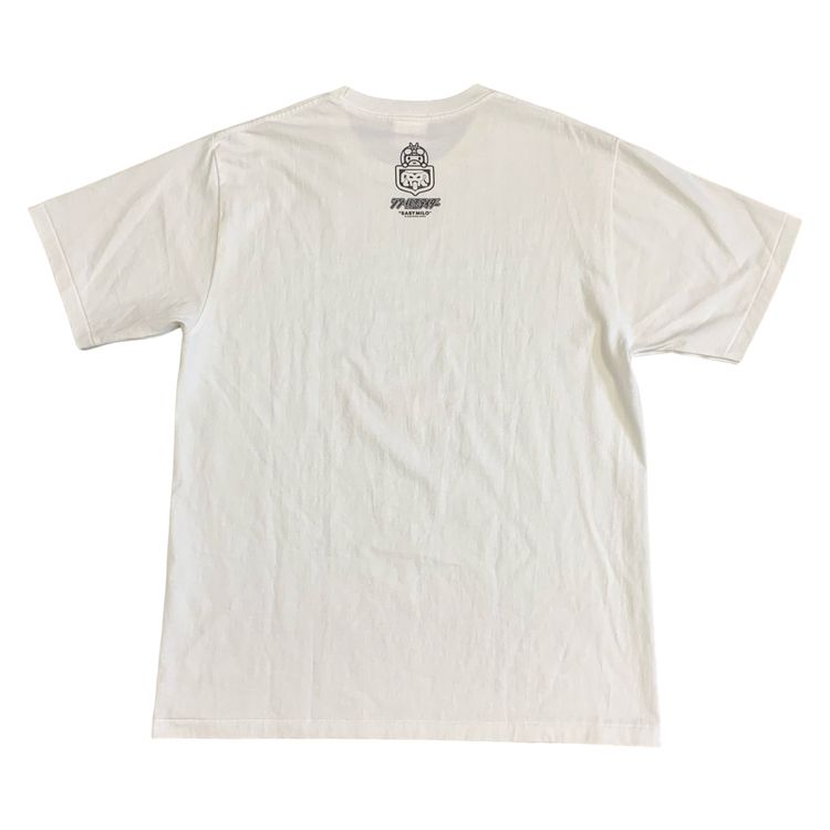 Bape Large Shin Kamen Rider Shocker Emblem ABC White T-Shirt A Bathing Ape imagen 7