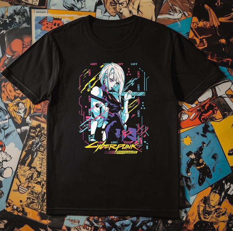 CyberPunk Edgerunners Lucy T-Shirt 1