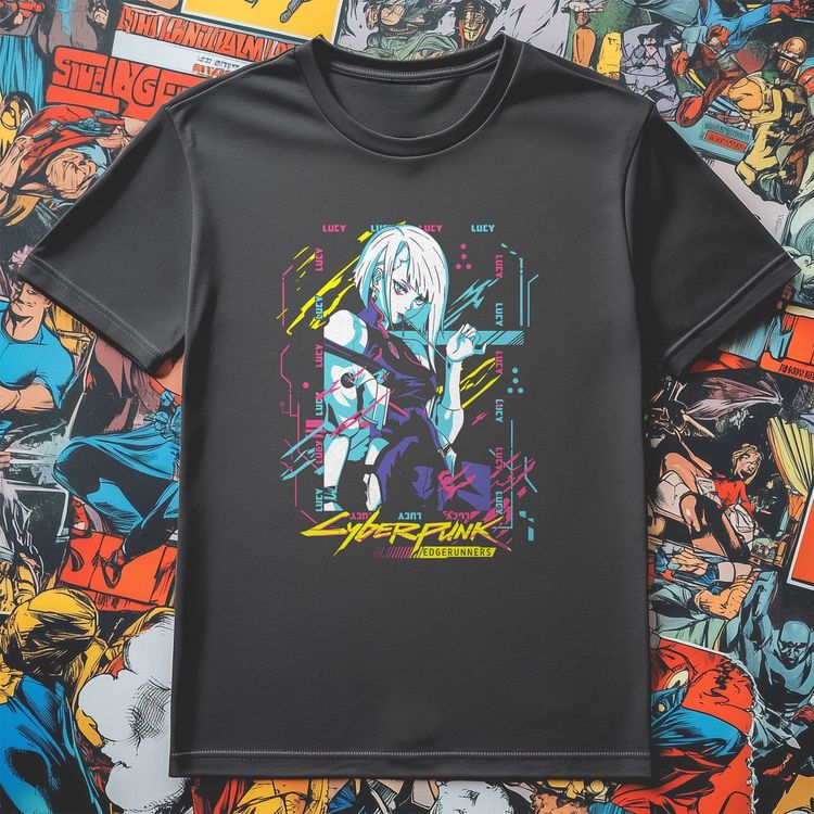 CyberPunk Edgerunners Lucy T-Shirt 4