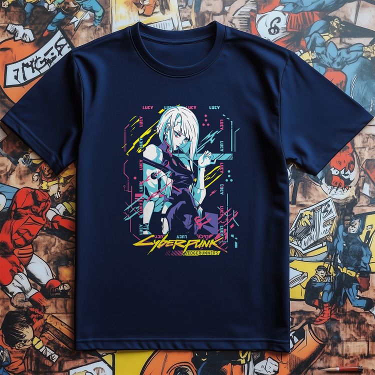CyberPunk Edgerunners Lucy T-Shirt 3