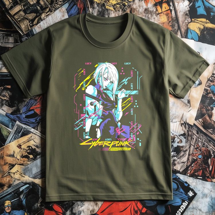 CyberPunk Edgerunners Lucy T-Shirt 5