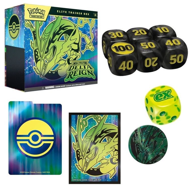Pokémon TCG: Mega Evolution — Delta Reign Elite Trainer Box image 2