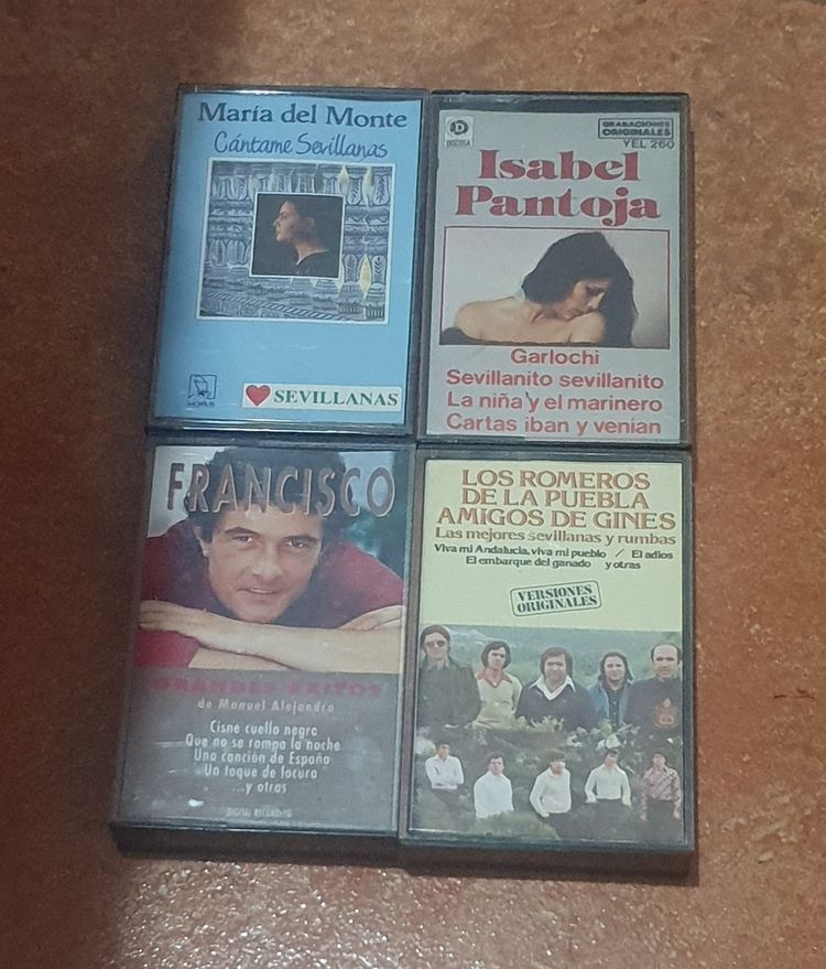 Maria Del Monte Cantame Sevillanas Cassette