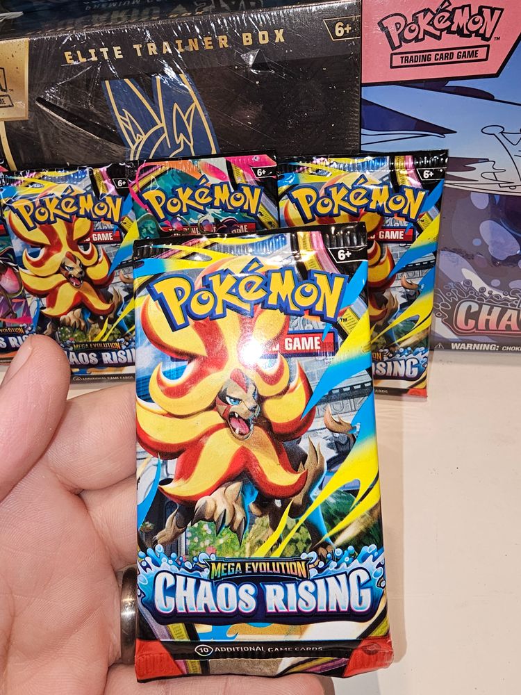 Pokémon Chaos Rising Trading Card Game Booster Pack