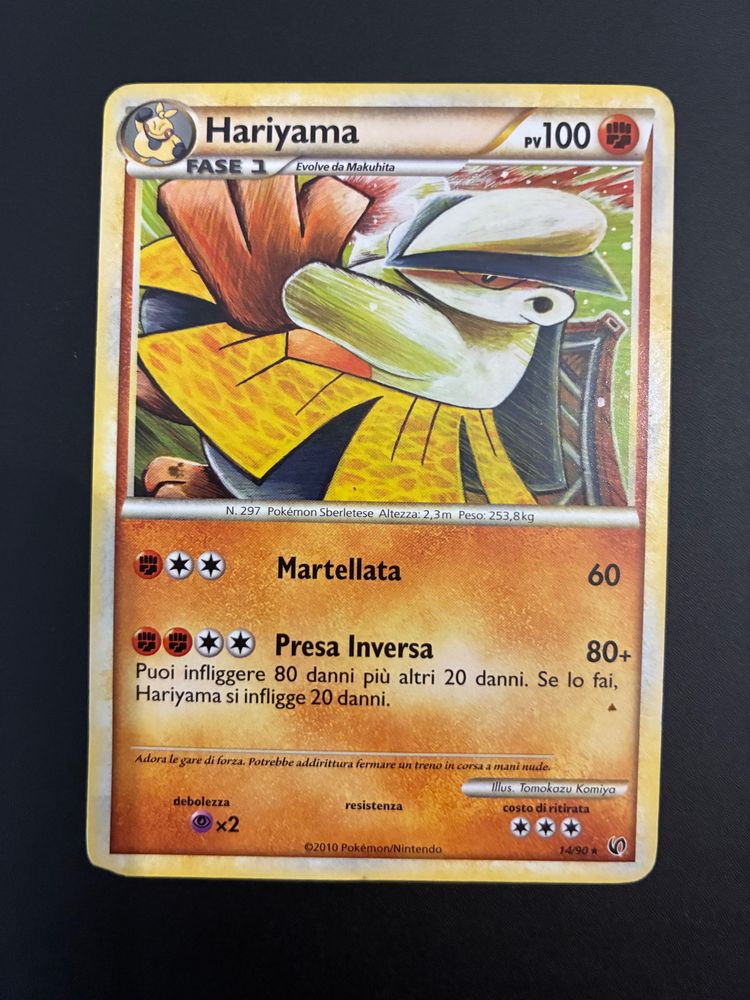 Pokémon Hariyama Komiya ITA GOOD Pokémon Card product image