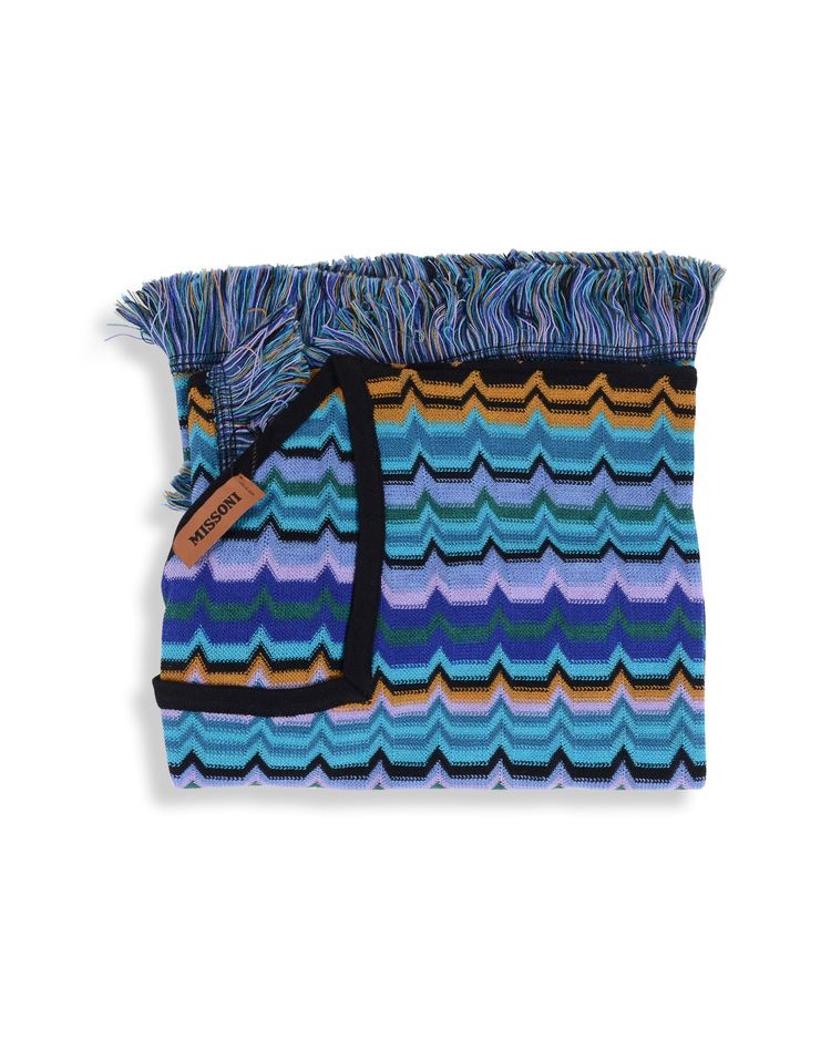 Missoni Woman Poncho Multicolor PO1QWOD68180002 obraz 2