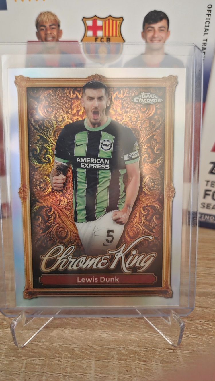 Topps Chrome King Football Trading Card product image