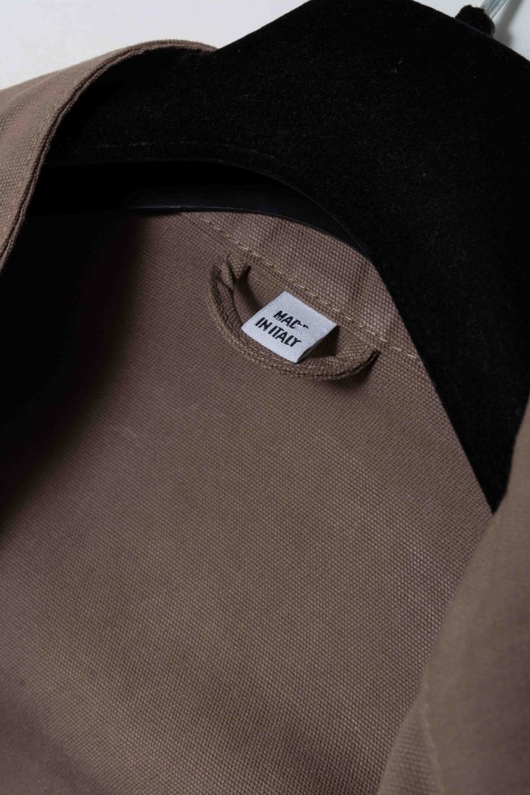 Helmut Lang Vintage Cotton Canvas Moto Biker Jacket image 12