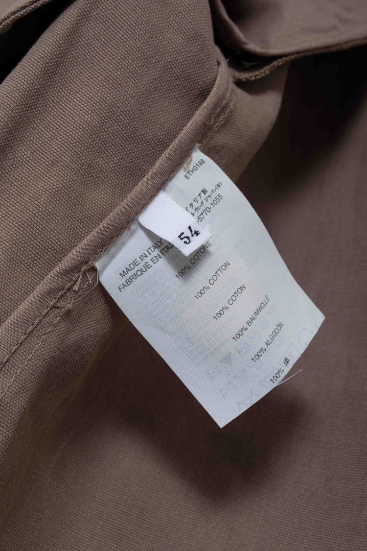 Helmut Lang Vintage Cotton Canvas Moto Biker Jacket image 15