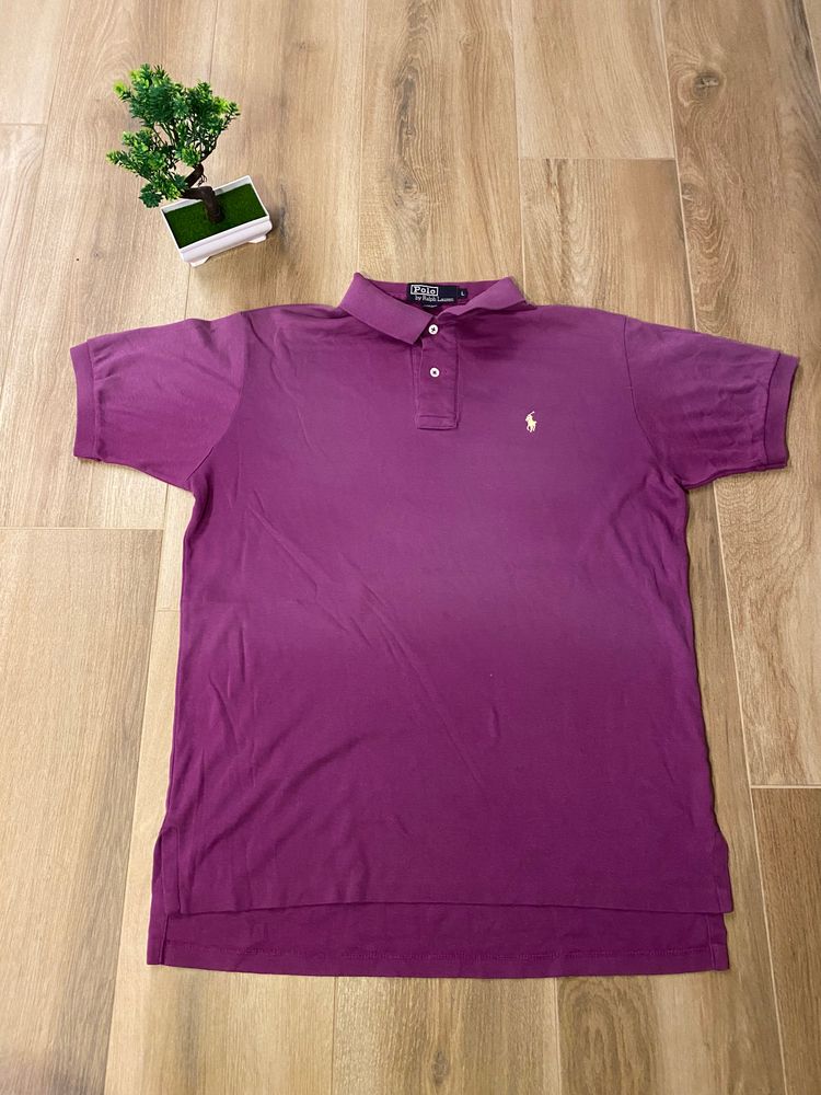 Polo purple polo shirt product image