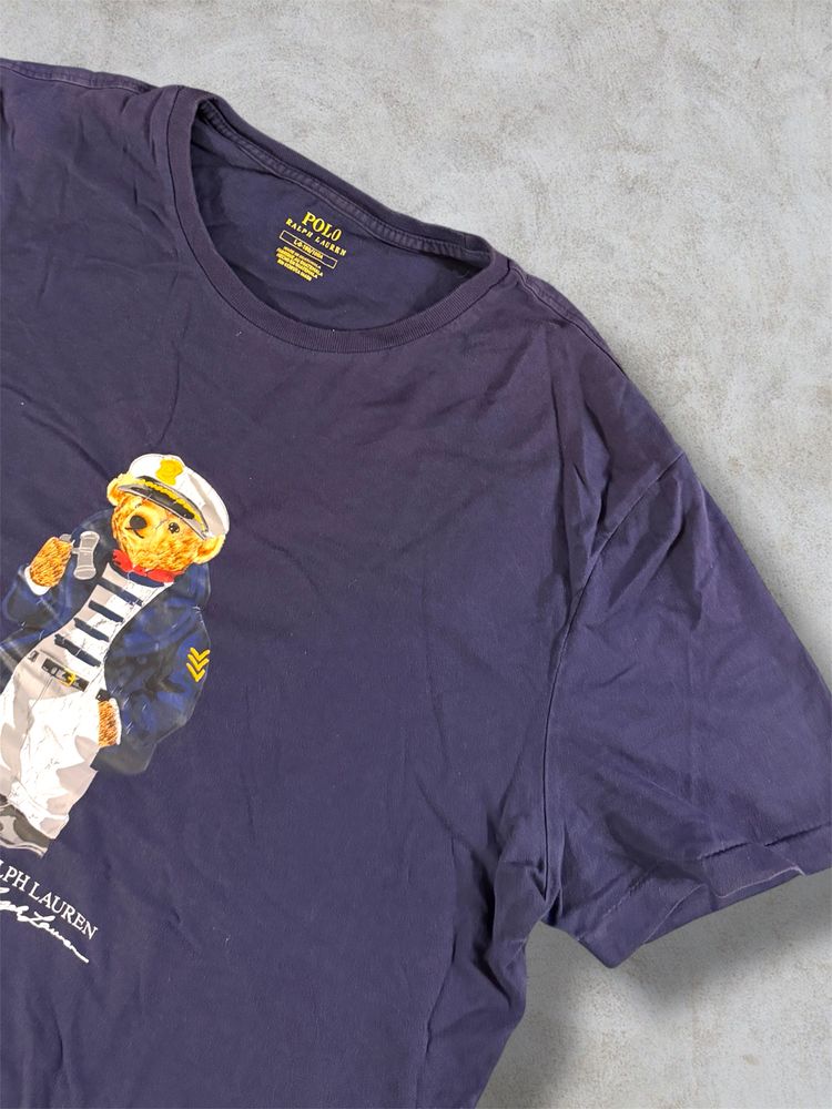 Polo Ralph Lauren Navy Blue Graphic T-Shirt