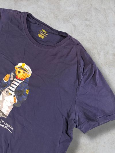 Polo Ralph Lauren Navy Blue Graphic T-Shirt