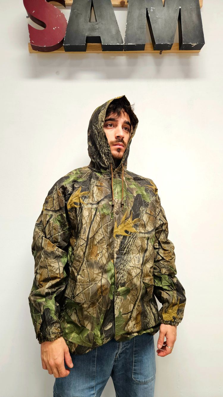 Camouflage Hooded Jacket