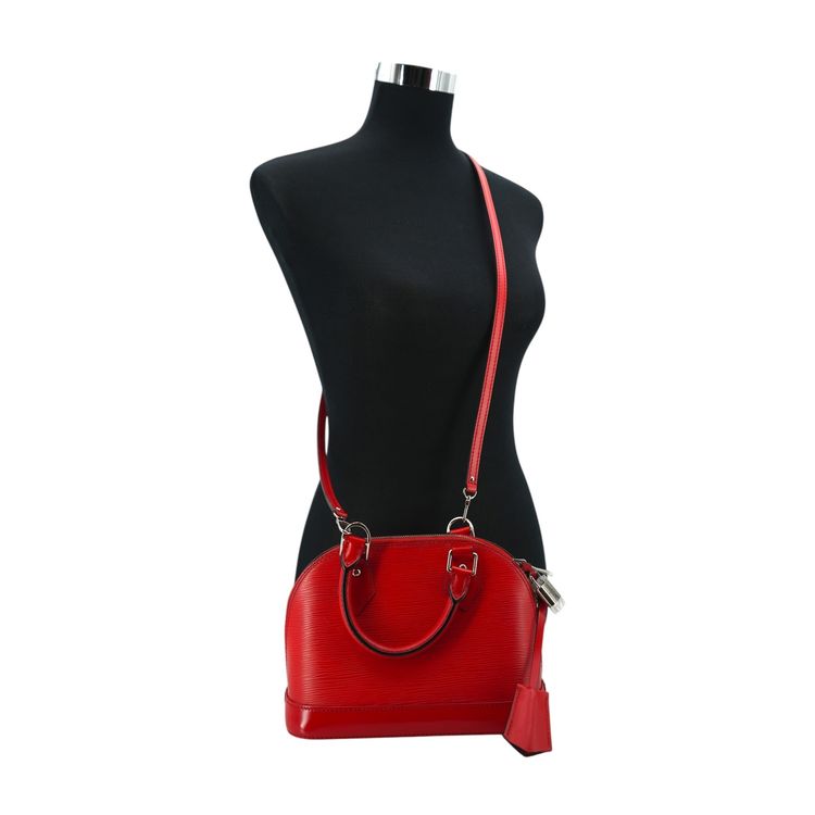 Immagine di Louis Vuitton Leather Crossbody Bag Alma BB 5
