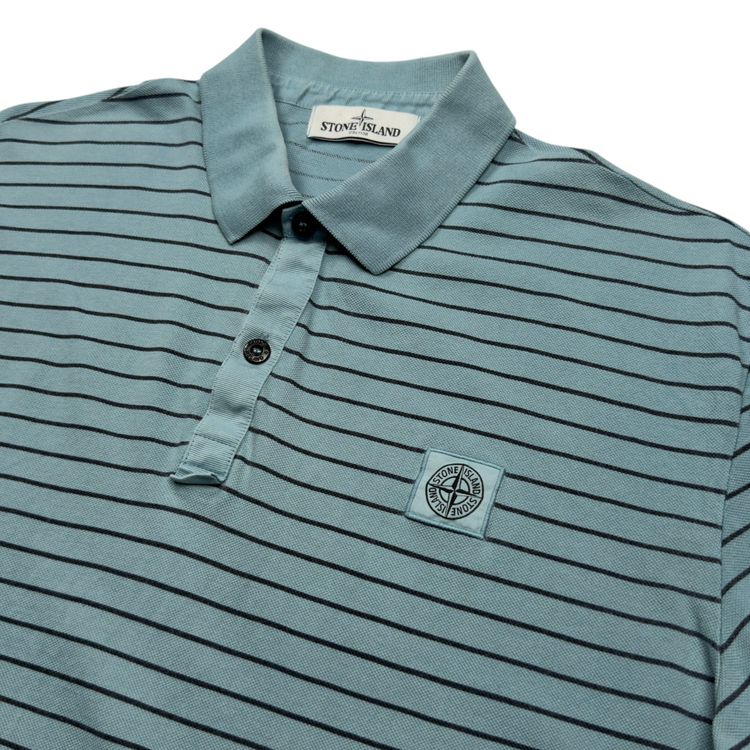 S/S 12 Stone Island Striped Polo Shirt imagen 5
