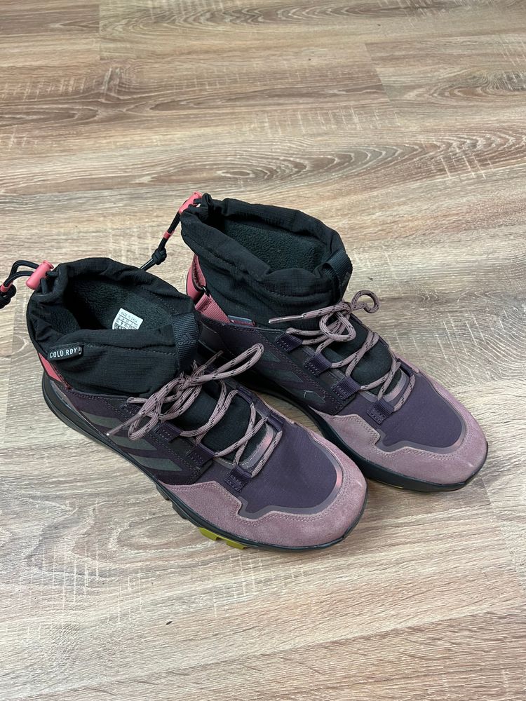 Purple Adidas Terrex Hikster Mid COLD.RDY UK9 image 4