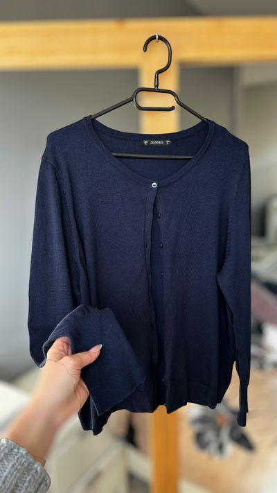 Navy Blue Cardigan
