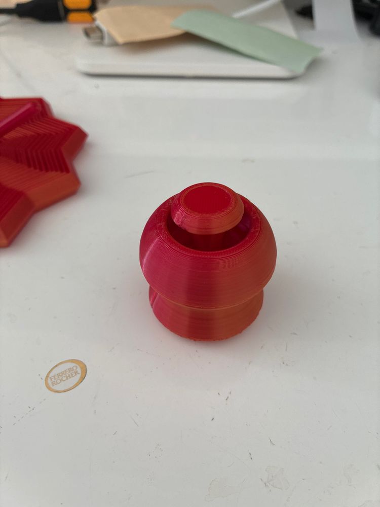 Object Red 3D Printed Object product image