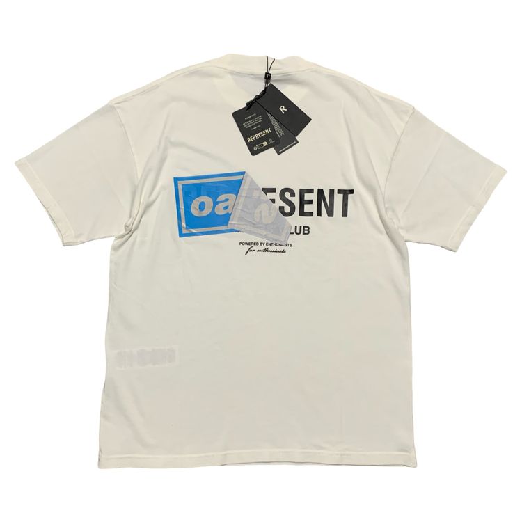 Represent Oasis XS Owners Club Flat White Tee