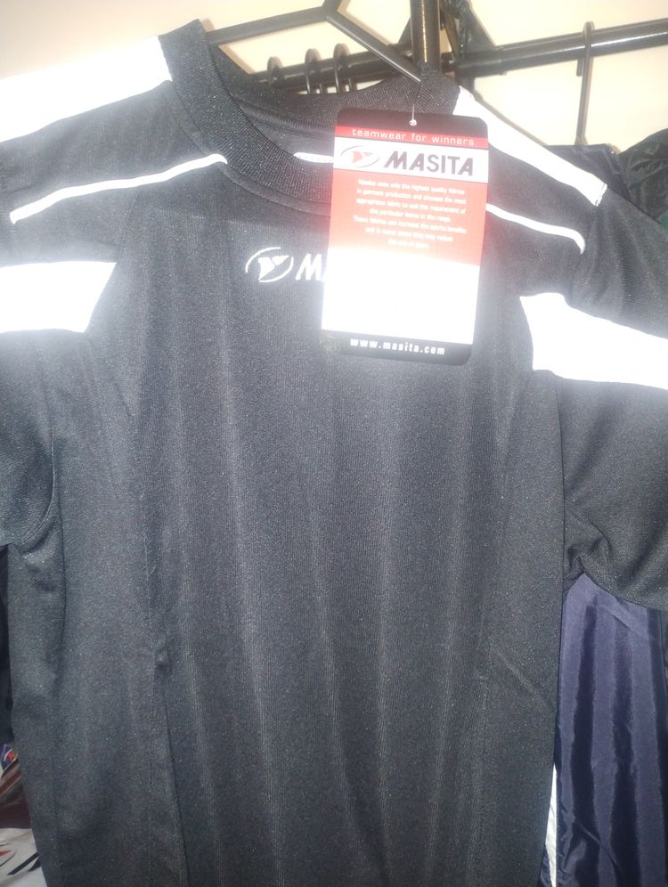 Masita Black Sports Shirt