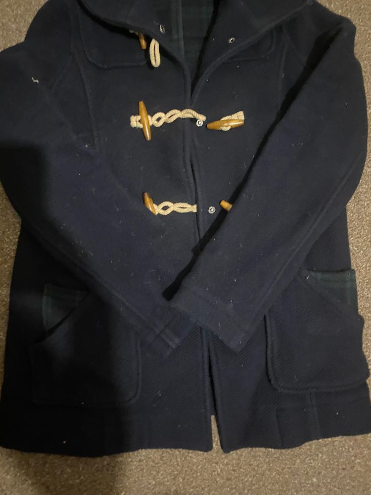 Immagine di Topshop Navy Duffle Coat 2